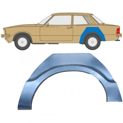 Bagskærm reparationspanel til Ford Taunus 1976-1982 / Venstre 11059