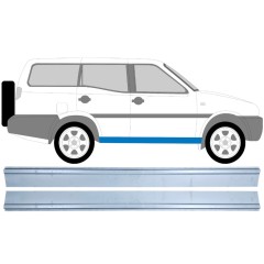 Dørpanel reparationsplade indvendig til Nissan Terrano II 1993-2005 / Venstre+Højre / Sæt 11941