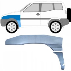 Skærmkant reparationsplade til Nissan Terrano II 1993-2005 / Venstre / Sæt 10060