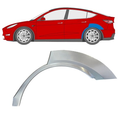 Bagskærm reparationspanel til Tesla Model Y 2020- / Venstre 16377