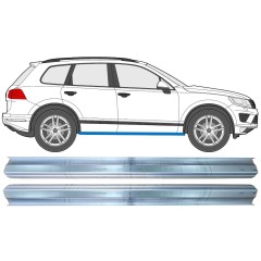 Dørpanel reparationsplade til Volkswagen Touareg 2010-2018 / Venstre = Højre (symmetrisk) / Sæt 11749