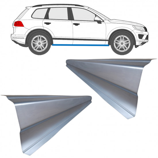 VW TOUAREG 2010-2018 REPARATION AF KARMEN / HØJRE = VENSTRE / SÆT