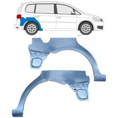 Bagskærm reparationspanel til Volkswagen Touran 2010-2015 / Venstre+Højre / Sæt 10520