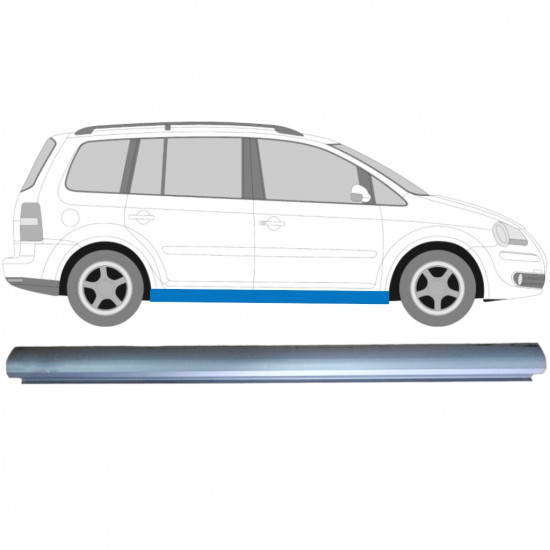 VW TOURAN 2003-2010 REPARATIONSDEL TIL DØRPANEL / HØJRE = VENSTRE