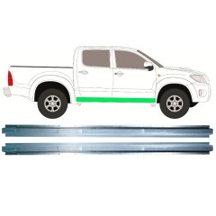Dørpanel reparationsplade indvendig til Toyota Hilux 2005-2015 / Venstre+Højre / Sæt 11457