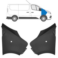 Forskærm til Renault Trafic 2014- 2014-2021 / Venstre+Højre / Sæt 17103
