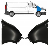 Forskærm til Renault Trafic 2014- 2021-2026 / Venstre+Højre / Sæt 17106