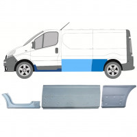 Reparationspanel sæt til Renault Trafic Opel Vivaro 2001-2014 / LWB / Venstre /  11107