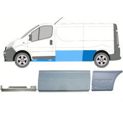 Reparationspanel sæt til Opel Vivaro 2001-2014 / Venstre / 13306