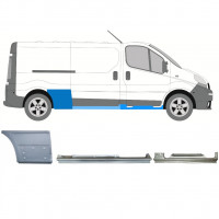 Reparationspanel sæt til Renault Trafic Opel Vivaro 2001-2014 / LWB / Højre /  11104