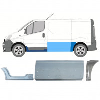 Reparationspanel sæt til Renault Trafic Opel Vivaro 2001-2014 / SWB / Venstre /  11232