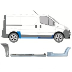 Reparationspanel sæt til Renault Trafic 2001-2014 / Højre / 11231