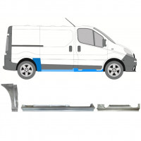 Reparationspanel sæt til Renault Trafic Opel Vivaro 2001-2014 / SWB / Højre /  11228