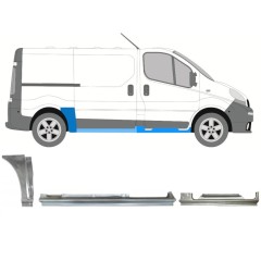 Reparationspanel sæt til Opel Vivaro 2001-2014 / Højre / 11228