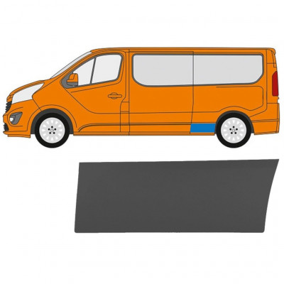 Sideliste til Renault Trafic 2014- / LWB / Venstre 11253