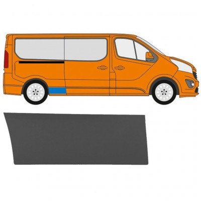 RENAULT TRAFIC 2014- LANG LISTER LISTER LISTER LISTER LISTER TRIM PANEL PANEL PANEL / HØJRE