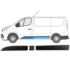 Sæt af sidelister til Opel Vivaro 2014-2019 / Venstre / 13899