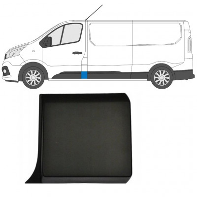 RENAULT TRAFIC 2014- FORRESTE MIDTERSTE SØJLE LISTER LISTER LISTER LISTER LISTER TRIM PANEL PANEL PANEL / VENSTRE