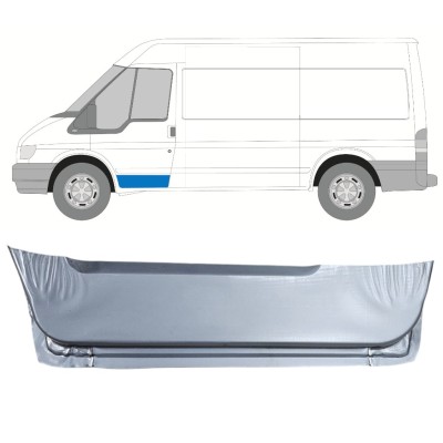 Reparationsplade dør foran indre til Ford Transit 2000-2013 / Venstre 14541