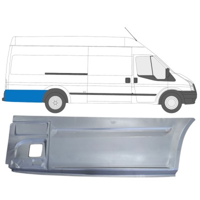 Bagskærm reparationspanel til Ford Transit 2000-2013 / Højre 14615