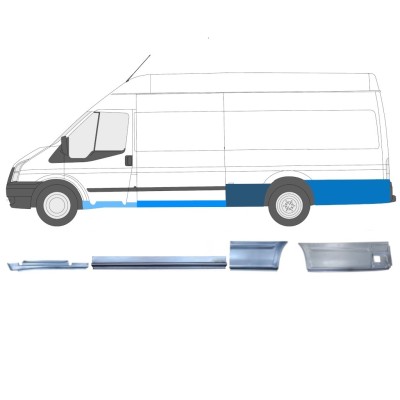 Reparationspanel sæt til Ford Transit 2000-2013 / Venstre / 14684