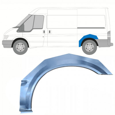 Bagskærm reparationspanel til Ford Transit 2000-2013 / Venstre 9139