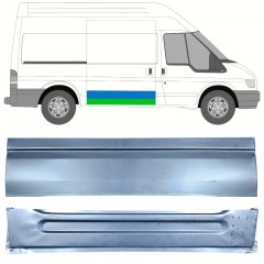 Reparationsplade skydedør indre og ydre til Ford Transit 2000-2013 / Højre / Sæt 12665