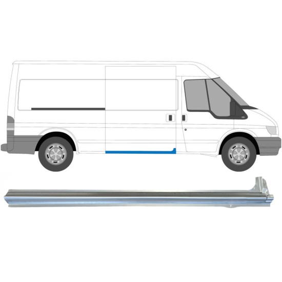 Reparationspanel til skydedør til Ford Transit 2000-2013 / Højre 15078