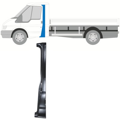 Reparationsplade til stolpe til Ford Transit 2000-2013 / Venstre / Enkelt kabine 14899