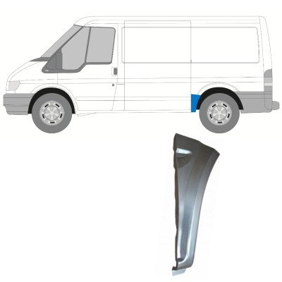 Bagskærm reparationspanel til Ford Transit 2000-2013 / Venstre 14999