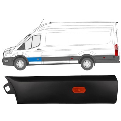 Pynteliste dør til Ford Transit 2014- / Venstre / Sæt 14665
