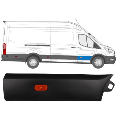 Pynteliste dør til Ford Transit 2014- / Højre / Sæt 14664