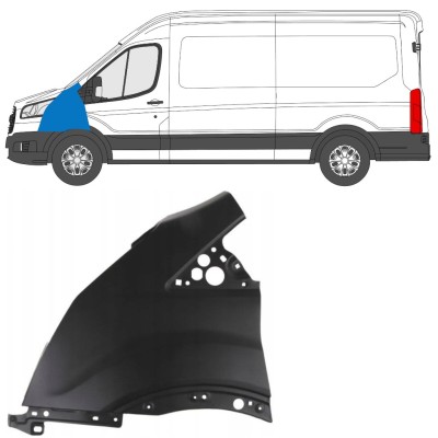 Forskærm til Ford Transit 2014- 2014-2019 / Venstre 17093