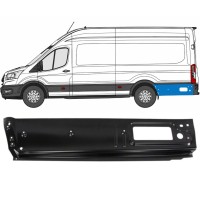 Reparationspanel til bagskærm bageste del til Ford Transit 2014- 2014-2026 / Venstre / Højre 17089