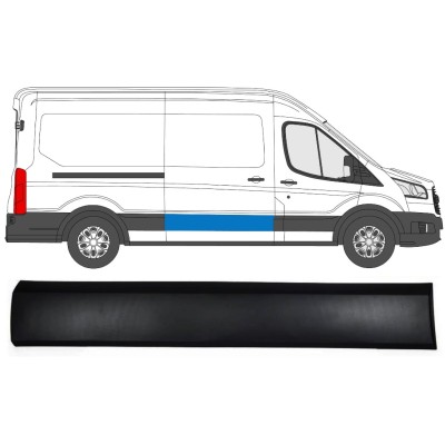 Skydedørs pynteliste til Ford Transit 2014- / Højre 14666