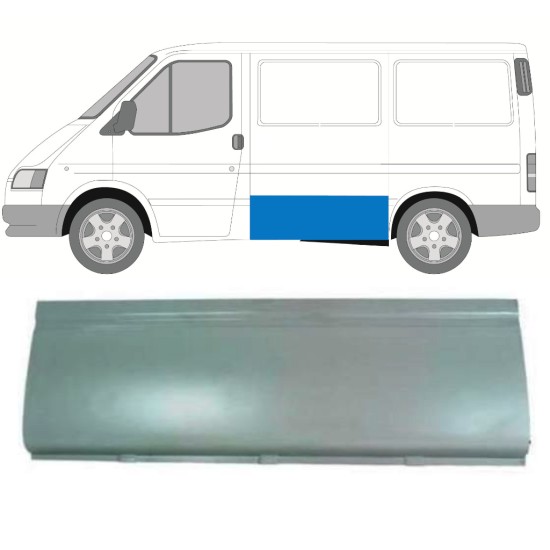 Sideplade til Ford Transit 1986-2000 / Venstre 15995