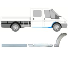 Reparationsplade til dørpanel og forskærm til Ford Transit 2000-2013 / Højre / Sæt 9923