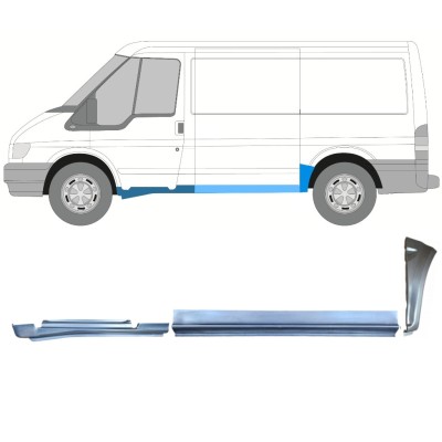 Reparationspanel sæt til Ford Transit 2000-2013 / Venstre / 15020