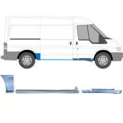 Reparationspanel sæt til Ford Transit 2000-2013 / Højre / 12434