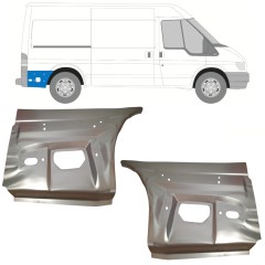 Bagskærm reparationspanel til Ford Transit 2000-2013 / Venstre+Højre / Sæt 11759