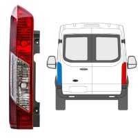Baglygte til Ford Transit 2014- / Venstre 16093