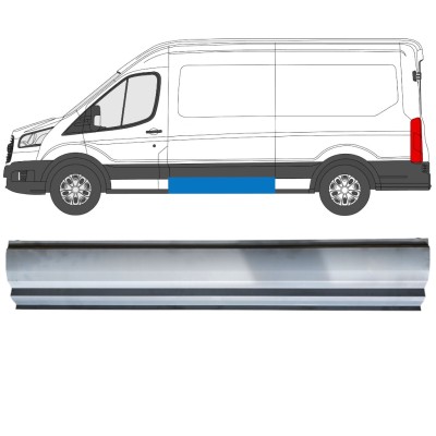Sideplade til Ford Transit 2014- / Venstre 14921
