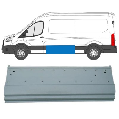 Sideplade til Ford Transit 2014- / Venstre 14922