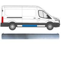 Reparationsplade til skydedør til Ford Transit 2014- / Højre 14920