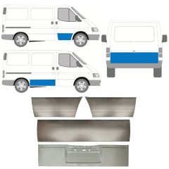 Reparationspanel til dør til Ford Transit 1986-2000 / Venstre+Højre / Sæt 11396