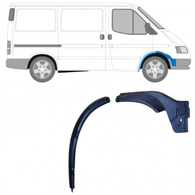 FORD TRANSIT 1991-2000 FRONT INDRE HJUL BUEN / SÆT / HØJRE