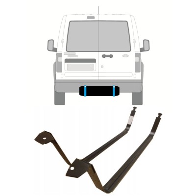 Brændstoftankbeslag til Ford Transit Connect 2003-2013 14958