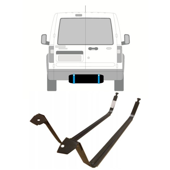 Brændstoftankbeslag til Ford Transit Connect 2003-2013 14958 Brændstoftankbeslag til Ford Transit Connect 2003-2013 14958