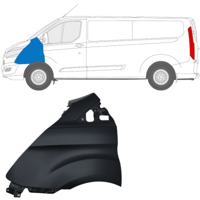Forskærm til Ford Transit Custom 2013-2017 / Venstre 17096