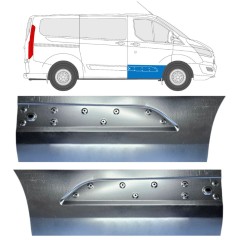 Reparationsplade dør foran til Ford Transit Custom 2013-2023 / Venstre+Højre / Sæt 15967